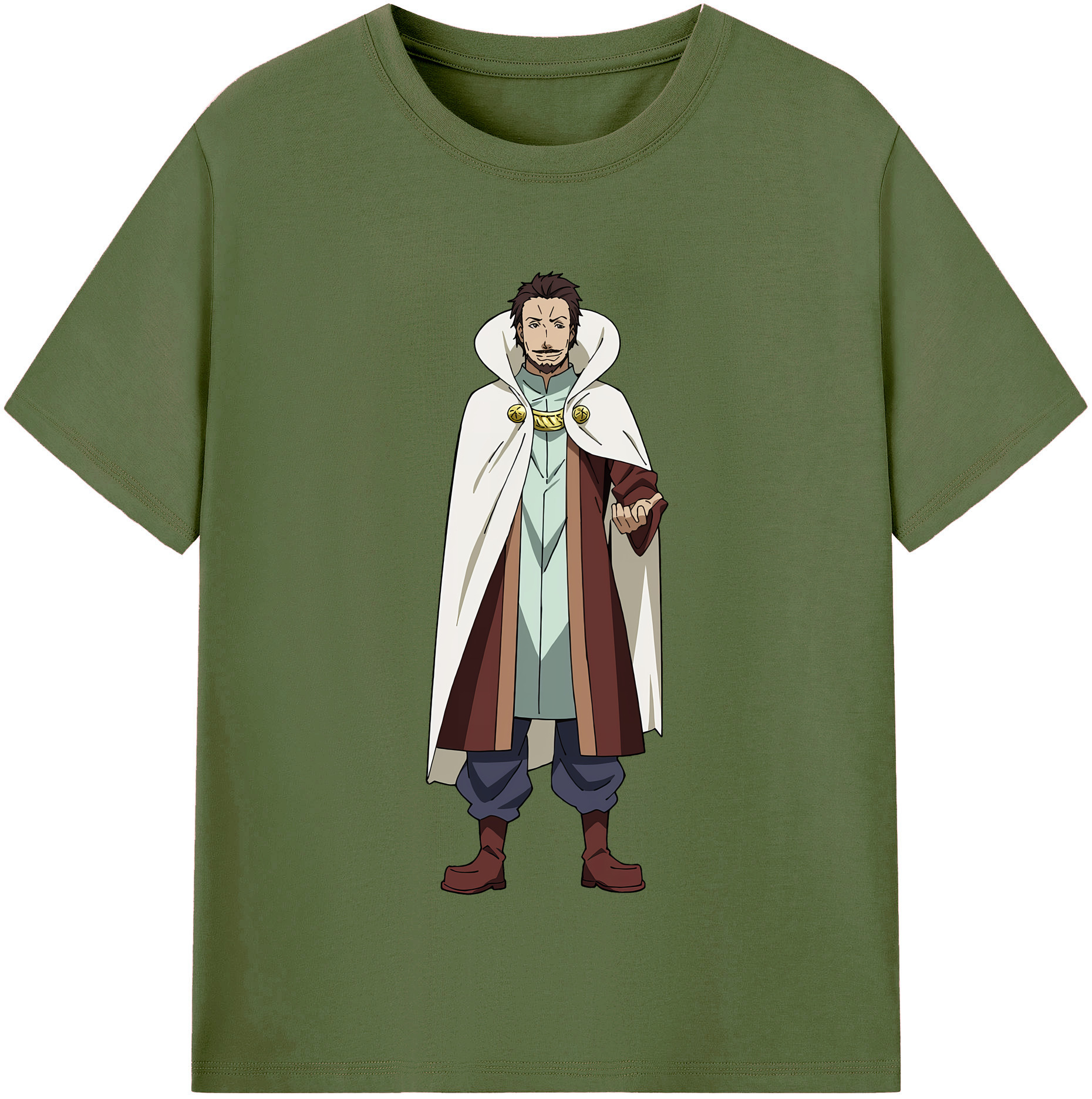 （画像用） 転スラ Regarding Reincarnated to Slime 綿100％半袖Tシャツ（フロントプリント）